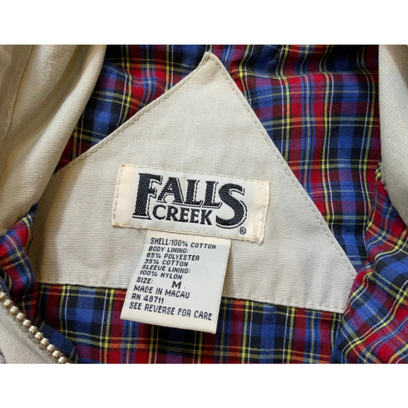 Falls Creek Men's Beige Blue Hooded Jacket 2 Piece Bundle Size Medium Gorpcore - Picture 15 of 16